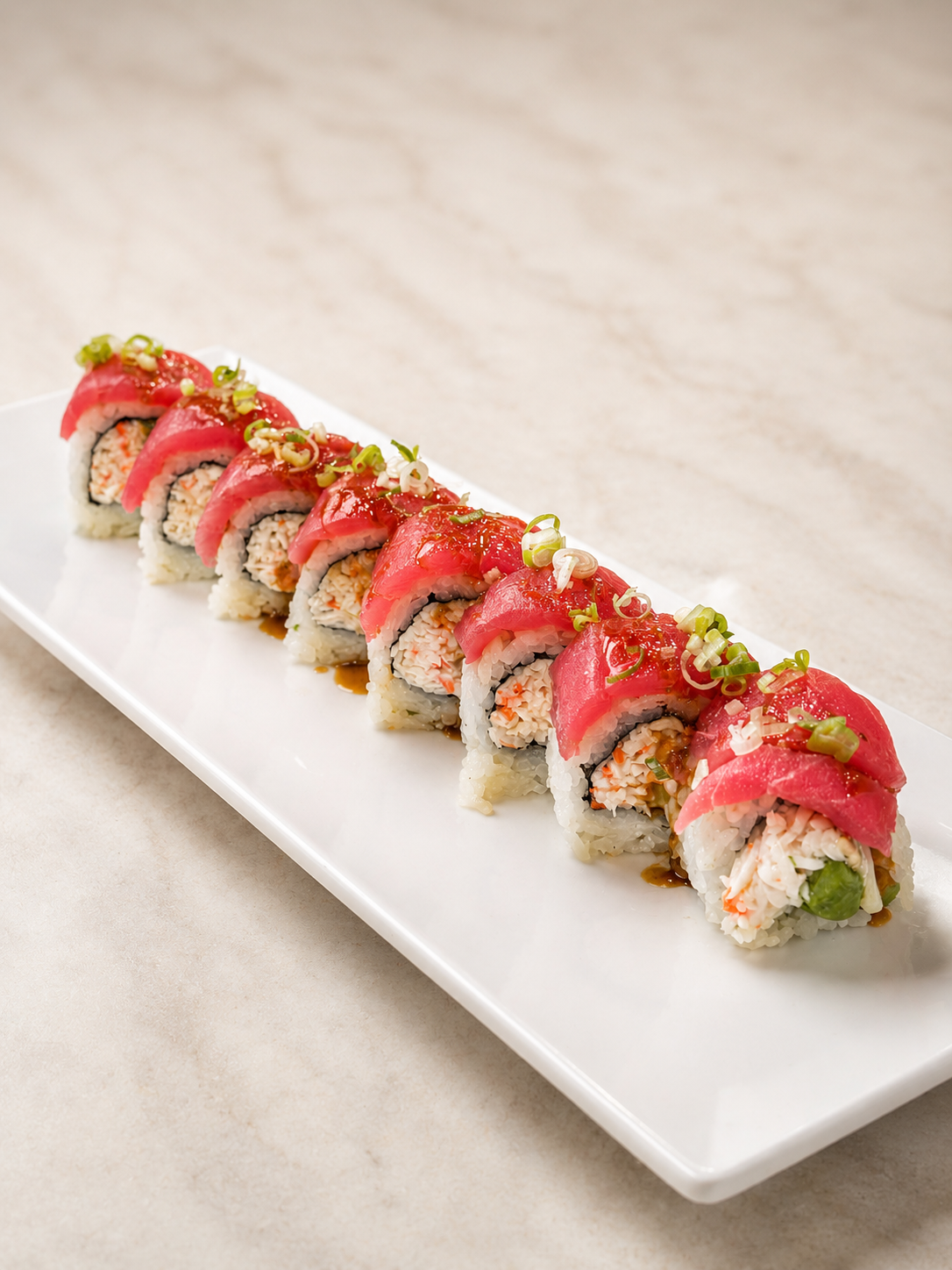 Cherry Blossom sushi roll at Royal Sushi and Teriyaki