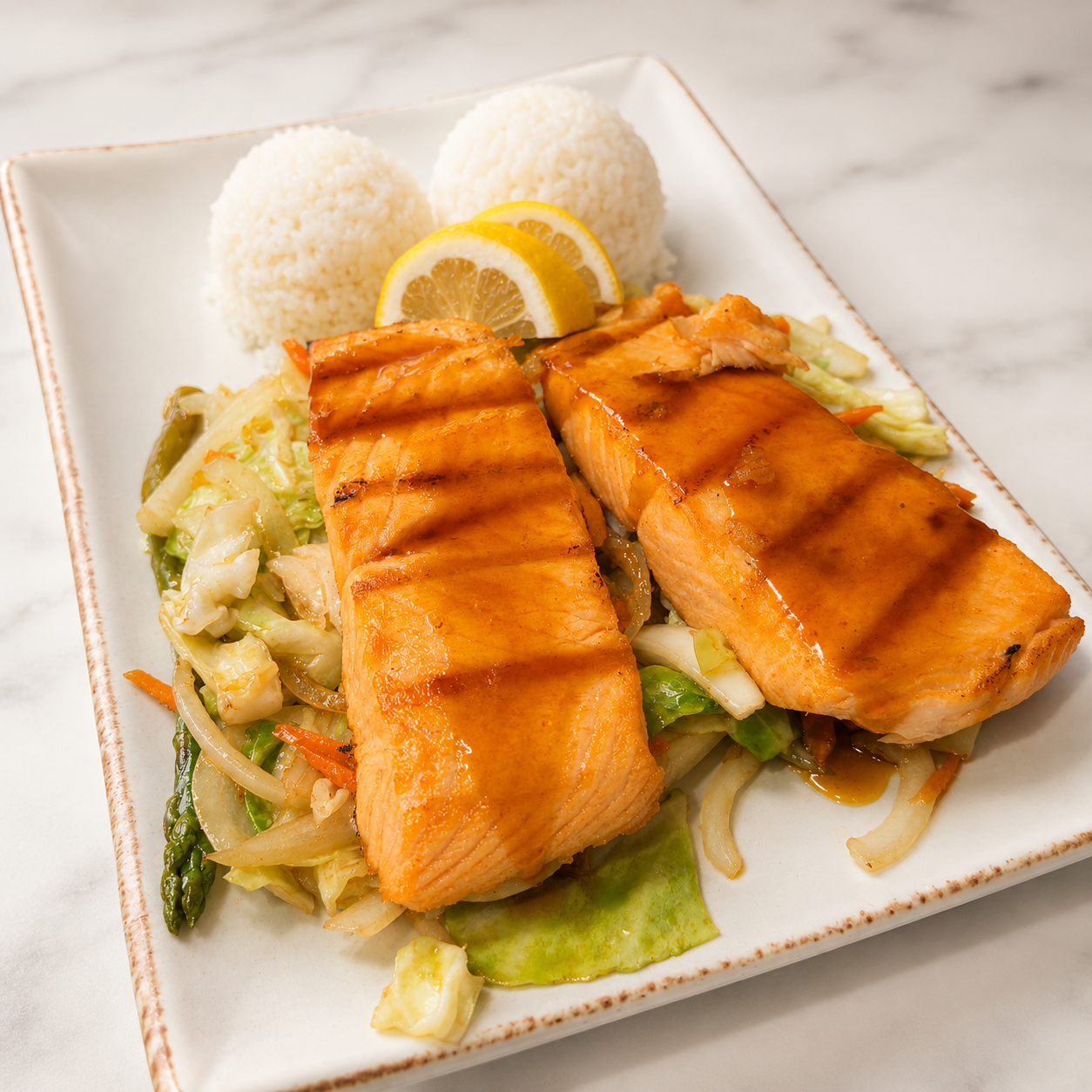 Salmon Teriyaki